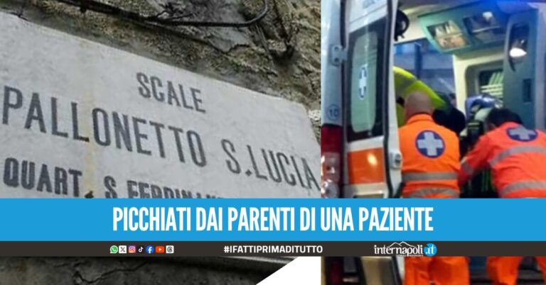 "Se succede qualcosa vi sparo", soccorritori del 118 aggrediti a Napoli: due arresti