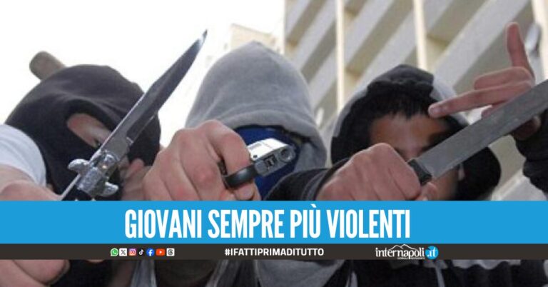 A Napoli sempre più giovanissimi con la pistola, in un anno raddoppiati i reati