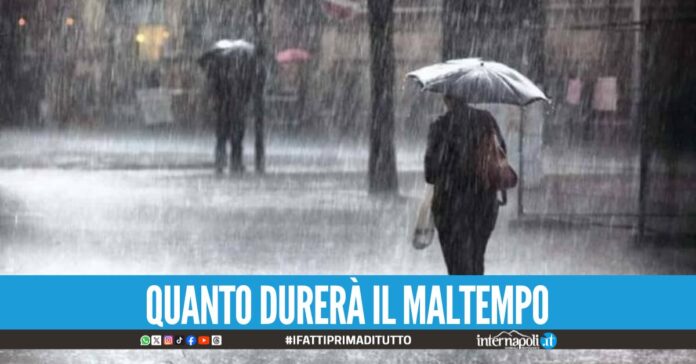 Ancora freddo e temporali in Campania, prorogata l'allerta meteo