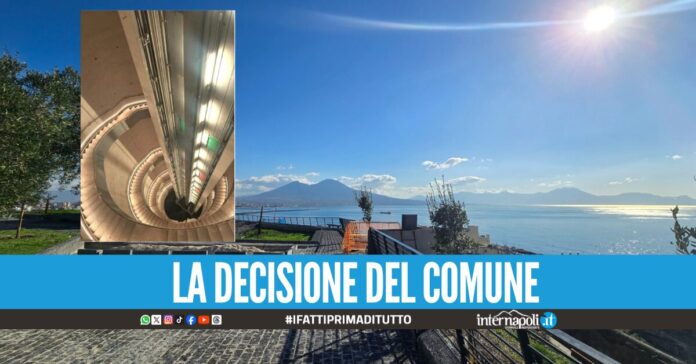 Ascensore di Monte Echia stabilite le nuove tariffe e le gratuità
