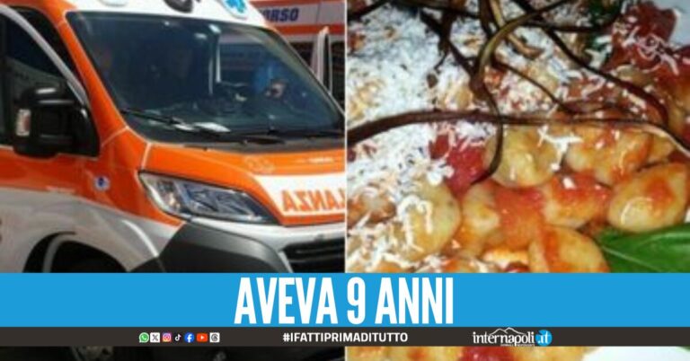 Bimba mangia un piatto di gnocchi e muore colpa di una reazione allergica