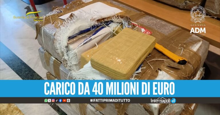 Bloccati 260 kg di cocaina in arrivo dal Sudamerica al porto di Genova