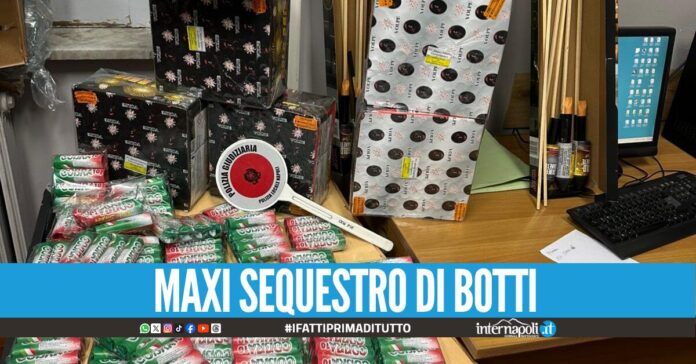 Centinaia di botti illegali al Rione Traiano nei guai una 52enne