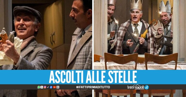 "Natale in casa Cupiello" di Salemme vince la serata di Santo Stefano, davanti alla tv oltre 3 milioni di spettatori
