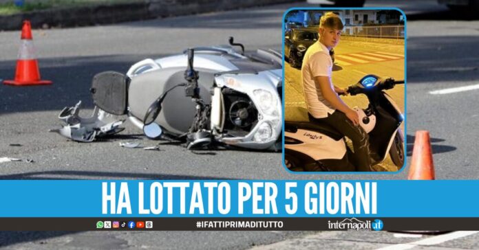 Tragico schianto scooter-auto nel Casertano, Emanuele muore a 16 anni dopo l'impatto