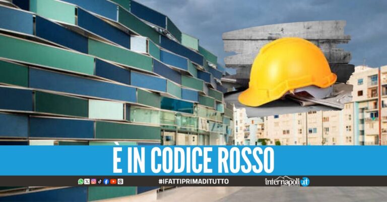 Incidente sul lavoro a Volla, operaio cade dalla scala durante i lavori