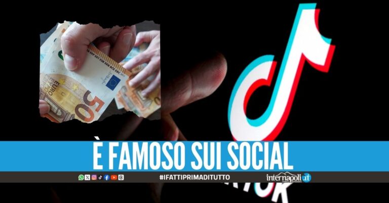Racket via social, arrestato il tiktoker vicino alla camorra