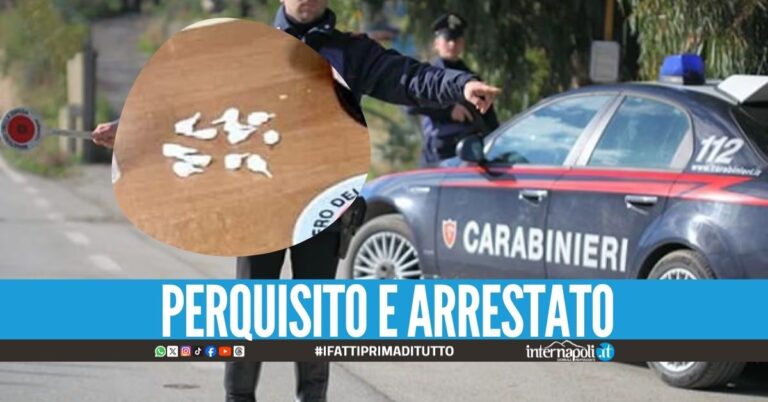Si nasconde la cocaina negli slip, scatta l'arresto a Napoli