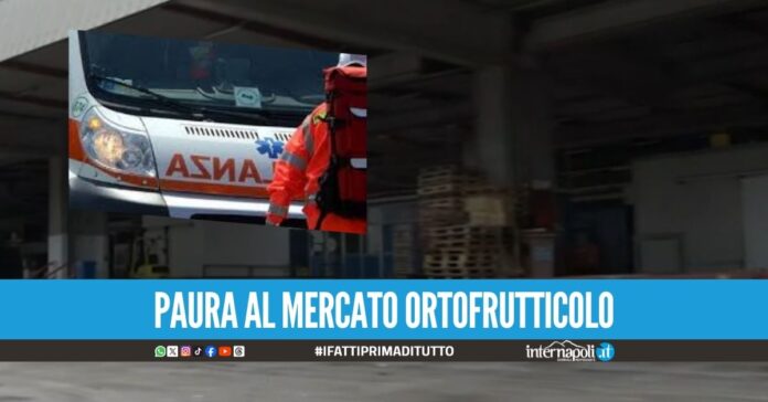 Incidente al Mog di Giugliano, operaio precipita da 6 metri d'altezza