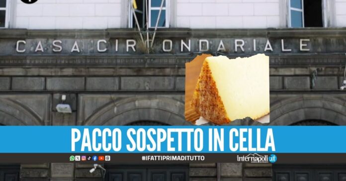 Formaggio imbottito di droga sequestrato nel carcere di Poggioreale