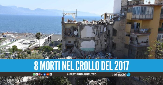 Crollo palazzina a Torre Annunziata, cinque condanne in Appello: pene dagli 8 ai 12 anni
