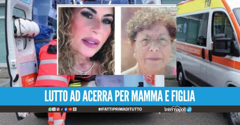 Dramma ad Acerra, mamma e figlia morte in un tragico incidente
