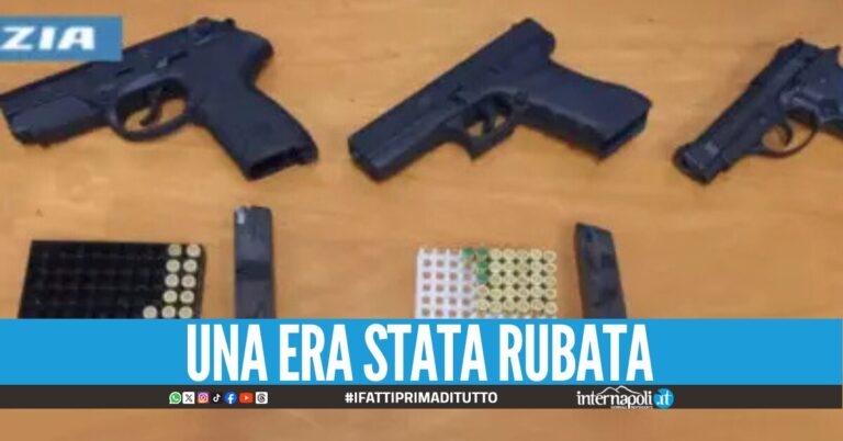 Due pistole clandestine in casa arrestato un medico nel Napoletano