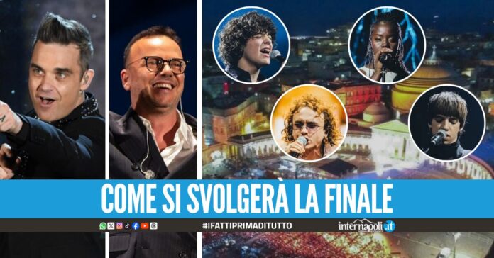 Finale X Factor a Napoli, attese 16mila persone: Gigi D'Alessio e Robbie Williams super ospiti