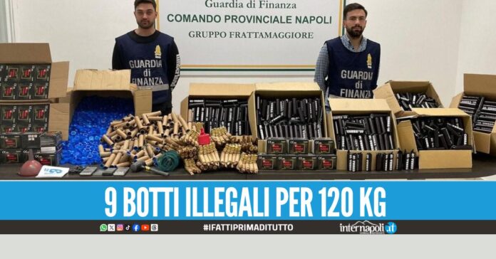 Garage trasformato in un laboratorio clandestino di fuochi ad Afragola, arrestato 24enne