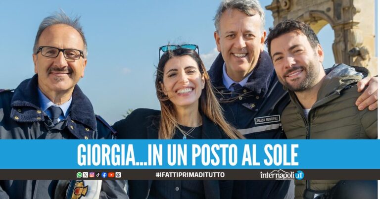 Giorgia attrice per un giorno in 'Un Posto al Sole', comparirà in una puntata della soap napoletana