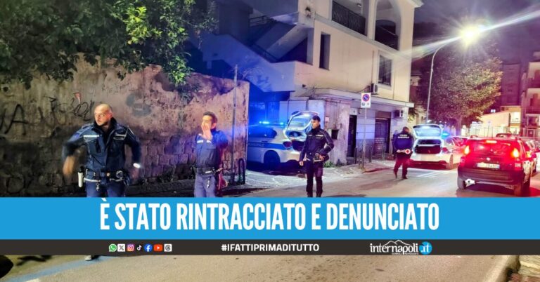 Giugliano. Era da 13 anni senza patente, aggredisce i vigili e scappa dopo un controllo