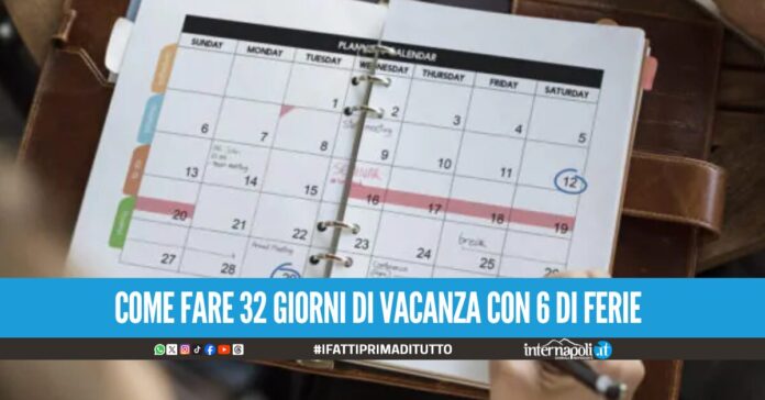 Il 2025 sarà ricco di ponti, come sfruttare al meglio tutte le festività