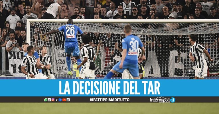 Il Tar boccia il ricorso dei tifosi del Napoli, niente revoca dello scudetto 2018:19 alla Juventus