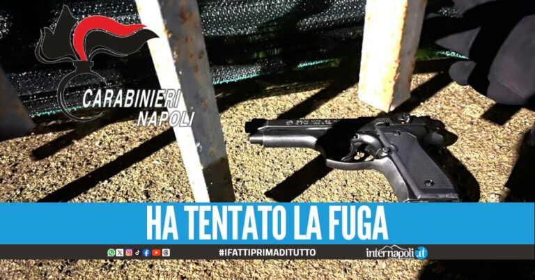 In giro con gli amici e una pistola arrestato 16enne nel Vesuviano