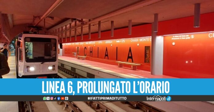Linea 6 della metro di Napoli, buone notizie non chiuderà più alle 15