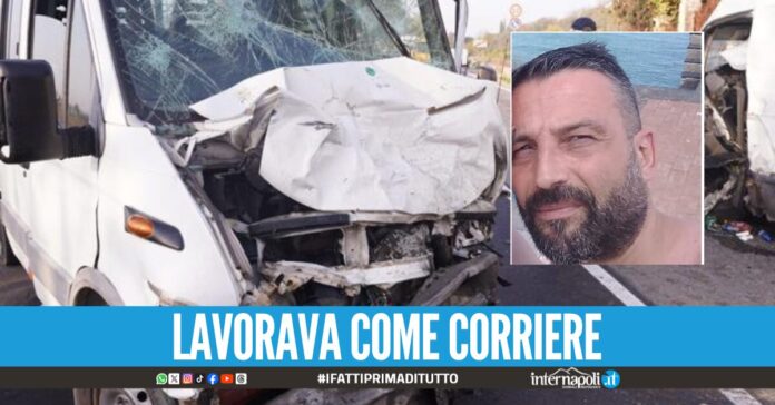 Lutto nel Casertano, Tiziano si schianta col furgone e muore