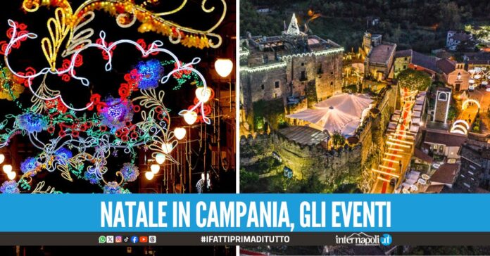 Mercatini di Natale, luminarie e spettacoli tutti gli eventi in Campania
