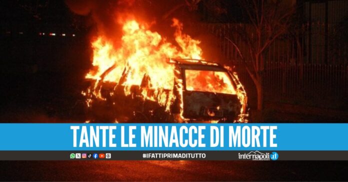 Brucia l'auto di moglie e suocera ma perde il cellulare durante la fuga, in manette 37enne a Giugliano