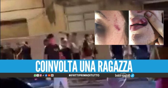 Branco in azione ad Aversa, pestati quattro giovani nella zona della movida