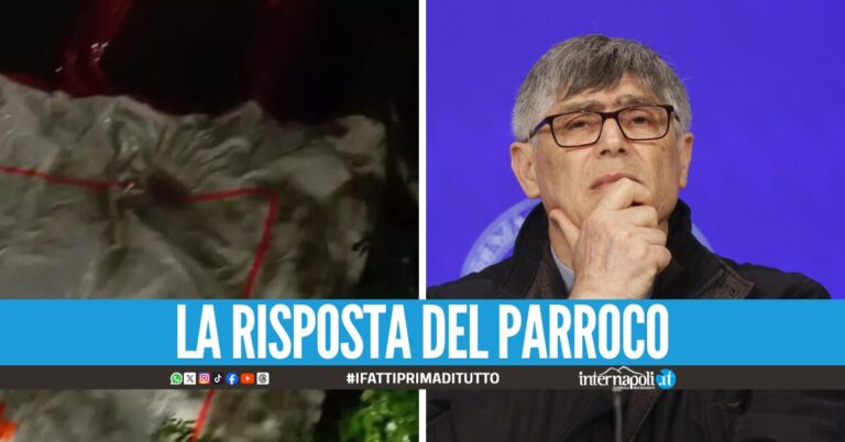 Tensioni a Caivano dopo gli sgomberi, donne barricate su un palazzo e accuse a don Patriciello