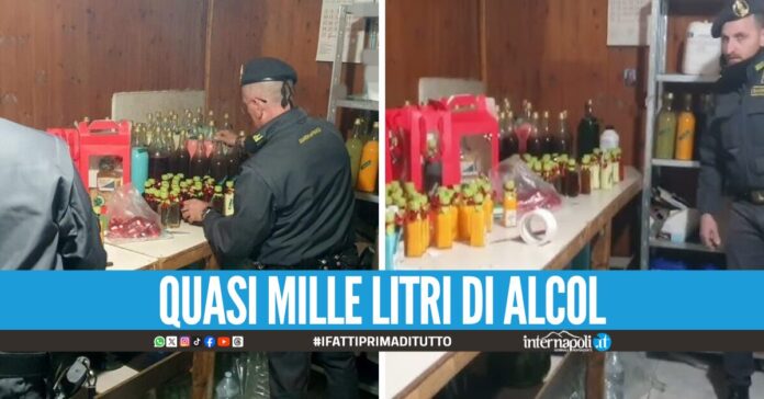 Grappe e limoncello prodotti in pessime condizioni igieniche, sequestrata fabbrica clandestina ad Angri