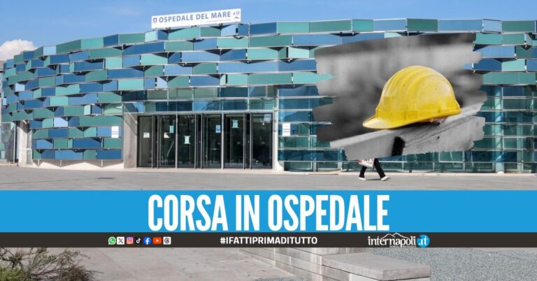 Incidente sul lavoro a San Sebastiano al Vesuvio, operaio precipita dal balcone