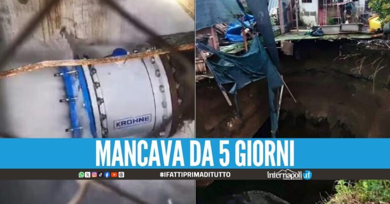 Ripristinato il servizio idrico a Secondigliano, Arzano e Casavatore: l'annuncio di Acqua Campania