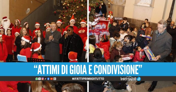 Consegnati ai bambini i primi regali per il 