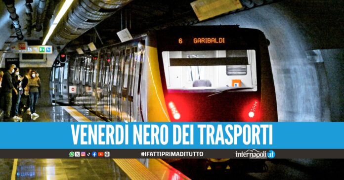 Ancora uno sciopero dei mezzi a Napoli: si fermano metro, bus e funicolari