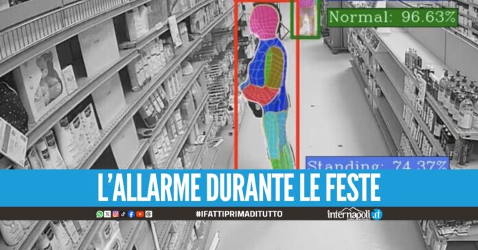 Aumento dei furti nei negozi, anche la Campania tra le regioni sotto scacco dei taccheggiatori