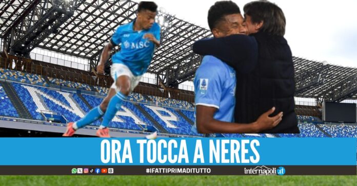 Neres l'arma in più di Conte, dribbling e assist per un Napoli più imprevedibile