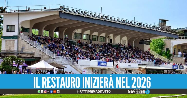 Iniziano i lavori di restauro per l'ippodromo di Agnano