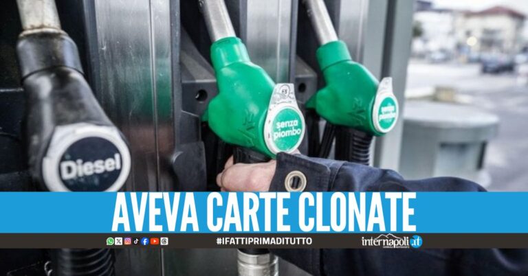 Ruba 2600 litri di carburante ad Afragola, preso un 32enne di Quarto