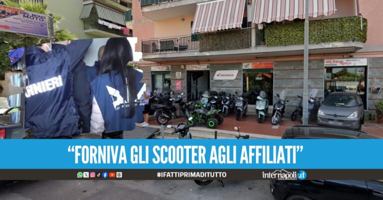 Sequestrata la 'Del Bono moto rent' a Melito, l'accusa Era la concessionaria dagli Amato-Pagano