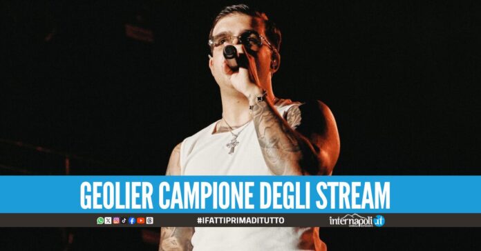 Spotify, Geolier è il cantante più ascoltato in Italia nel 2024