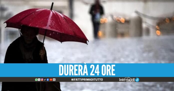 Temporali intensi e gelo, scatta l'allerta meteo gialla in Campania