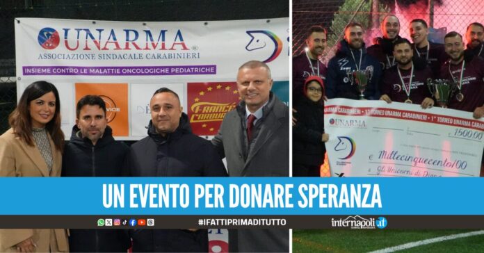 UNARMA Carabinieri Napoli Torneo di Calcio a Cinque per la Solidarietà