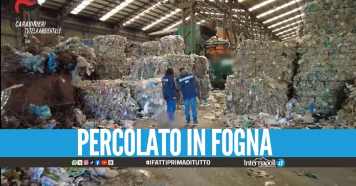 Bomba ecologica a Caivano, sequestrato l'impianto di rifiuti