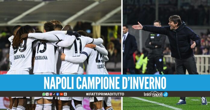 A Firenze la vittoria del gruppo Conte al primo anno meglio di Spalletti e Sarri nel girone d'andata