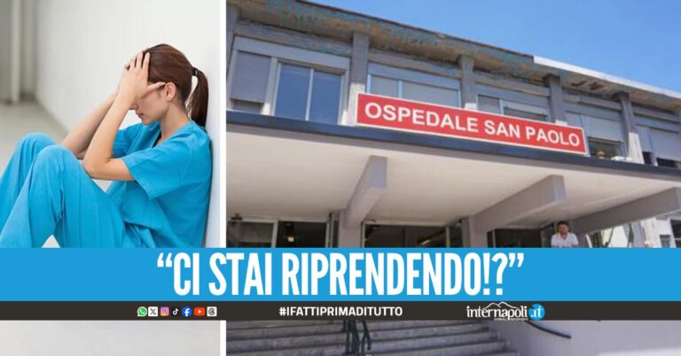 Aggressione all'ospedale San Paolo di Napoli, infermiera minacciata di morte