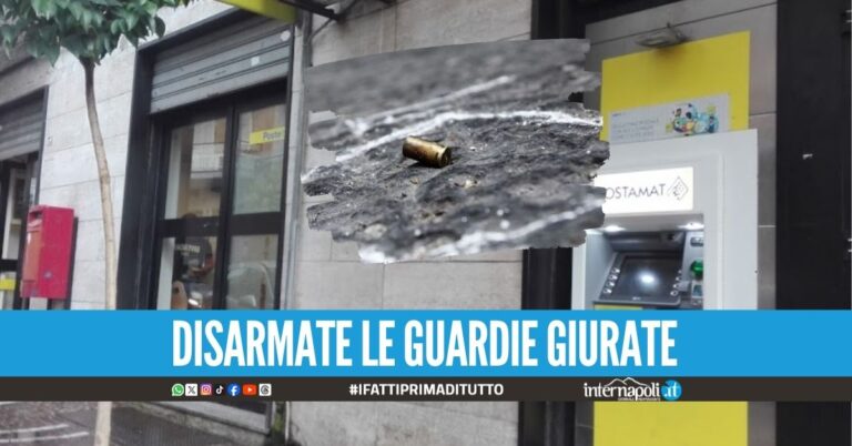 Assalto al portavalori a Casoria, la banda spara e scappa con i soldi