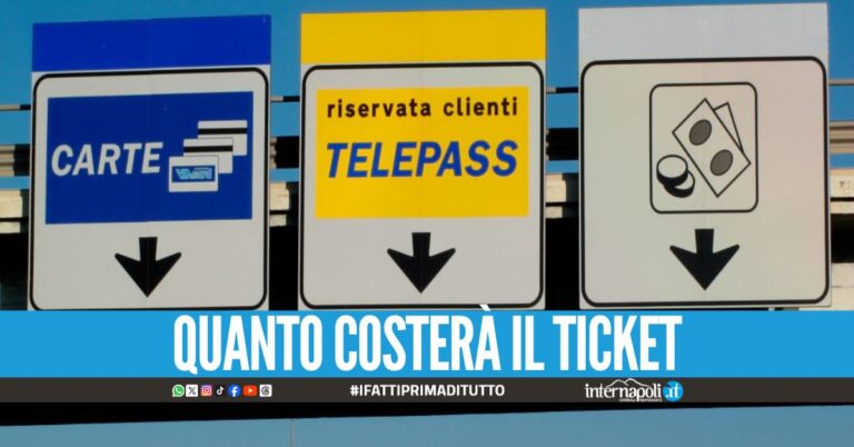 Aumento del pedaggio sull'autostrada Napoli-Pompei-Salerno