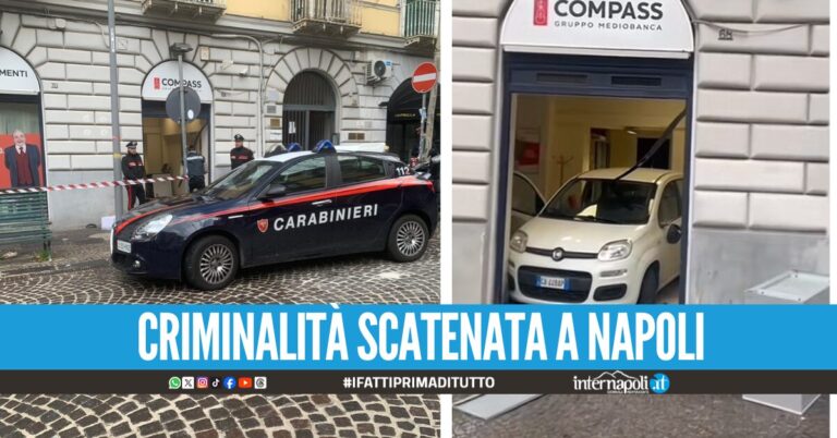 Banche e tabaccherie, 3 assalti in poche ore a Napoli e provincia