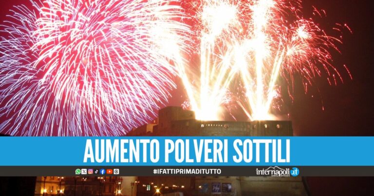 Capodanno a Napoli, dopo i botti l'aria è irrespirabile: l'allarme dell'Arpac